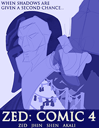 image of a league of legends comic book cover